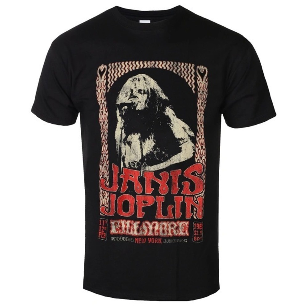 Hip Hop Graphics T-shirt, Janis Joplin Poster Tee